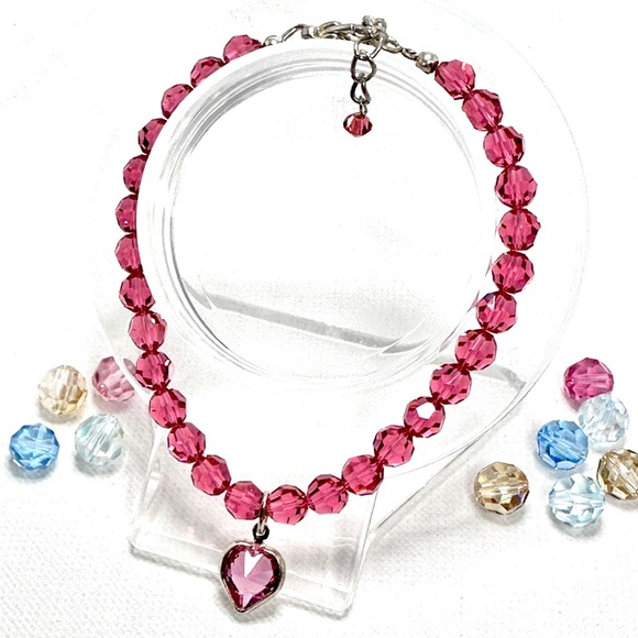 Crystals by Swarovski Bracelet, Beaded Bracelet, Sparkling Jewelry, Gift for Her - Picture 10 of 16